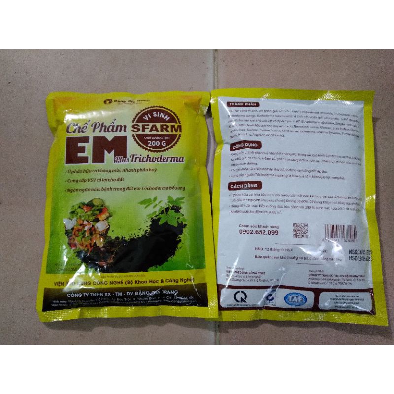 MEN VI SINH EM GỐC, EM PLUS SFARM ĐẶNG GIA TRANG GÓI 200GR