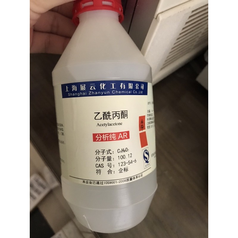 Hóa chất Acetylacetone 123-54-6 chai 500ml
