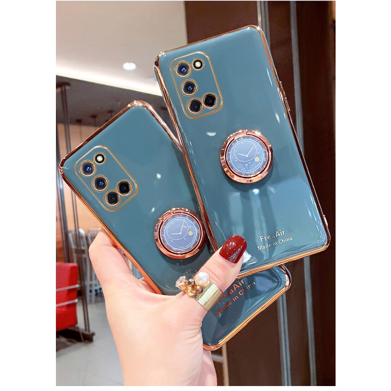 Ốp Điện Thoại Silicon Mềm Có Vòng Đỡ Cho Xiaomi Redmi Note 11 Pro 11S 10 10S 11T Pro 9A 9C Poco X3 GT M3 Pro Giá Đỡ