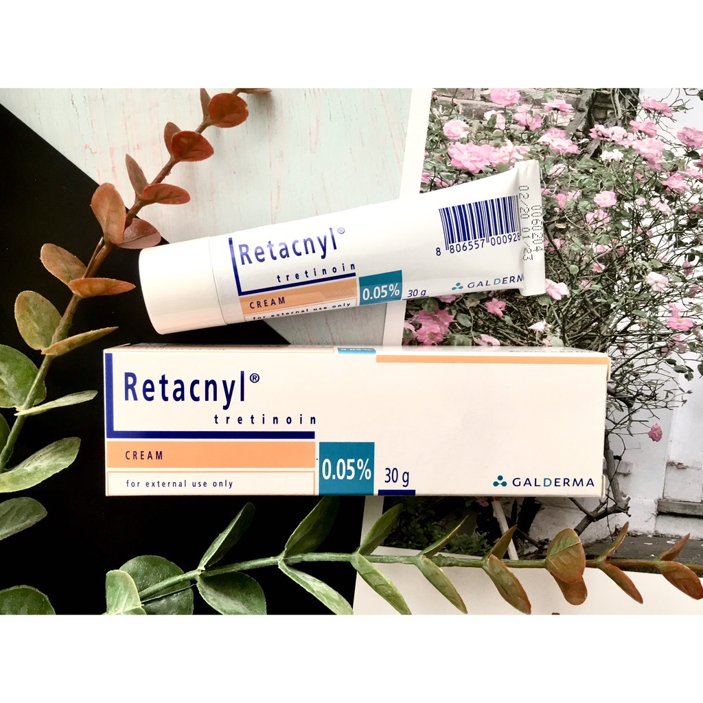 Tretinoin Retacnyl Cream 0,025%, 0.05% [Date mới]- Kem hỗ trợ giảm mụn trẻ hóa da- YUPA.STORE