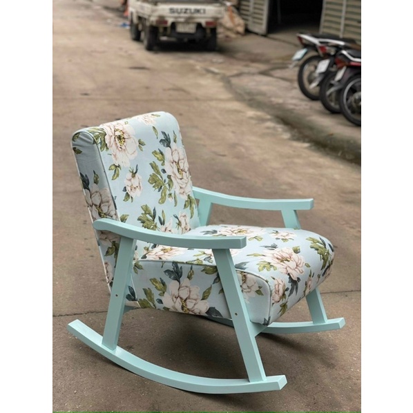Ghế bập bênh thư giãn vintage - ib shop chọn màu và hỗ trợ vận chuyển