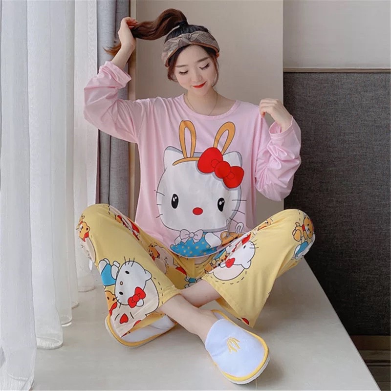BỘ PIJAMA DÀI TAY , ĐỒ BỘ THUN TAY DÀI, BỘ NGỦ DÀI TAY | BigBuy360 - bigbuy360.vn