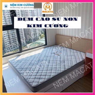 Nệm cao su non ALOE VERA FLEX chính hãng đệm Kim Cương chất lượng tốt giá rẻ bảo hành 10 năm toàn quốc - CS1001