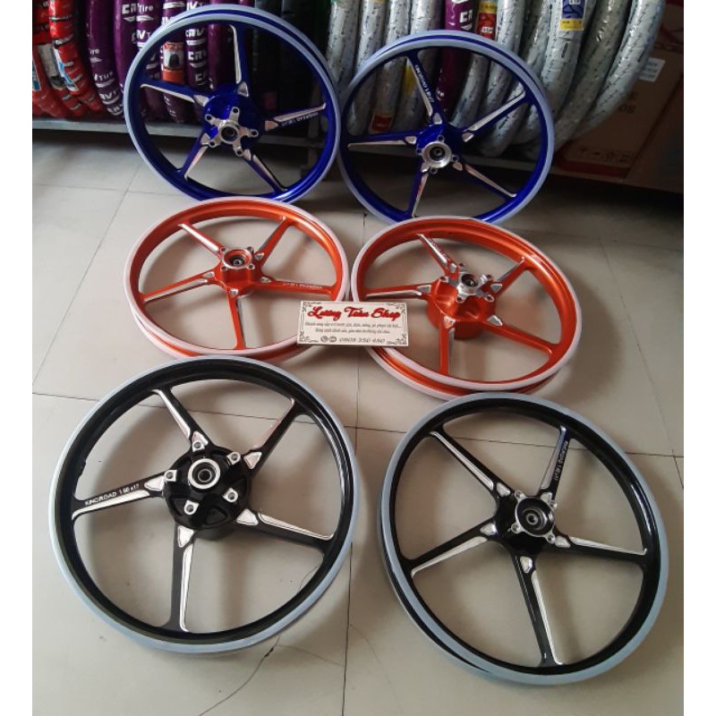 Bánh mâm CNC EXCITER 150 bảng 1.4/1.6 như hình