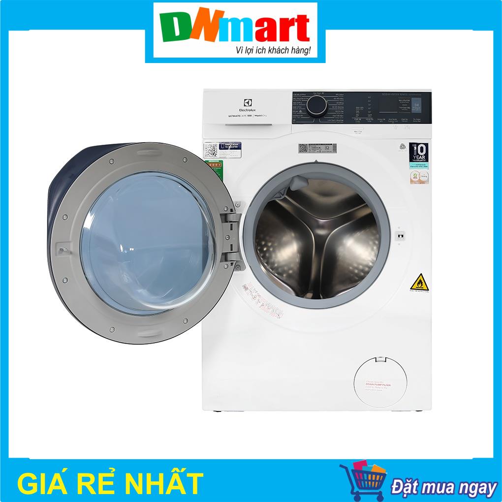 Máy giặt + sấy Electrolux EWW9024P5WB cửa trước 9kg giặt 6kg sấy
