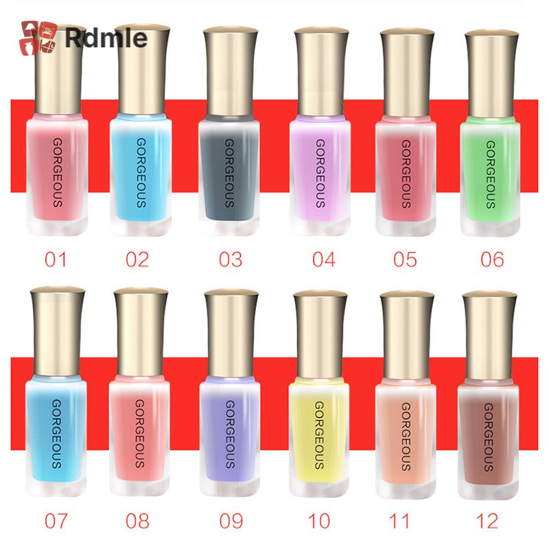 Gel sơn móng tay 3d 10ml lâu trôi màu nude sáng bóng