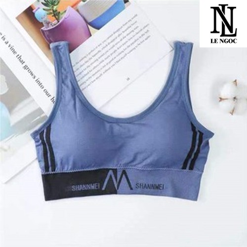 Áo bra, Bra thể thao phối sọc dáng croptop chất thun dệt thấm hút mồ hôi- LN38- Lê Ngọc Fashion | BigBuy360 - bigbuy360.vn