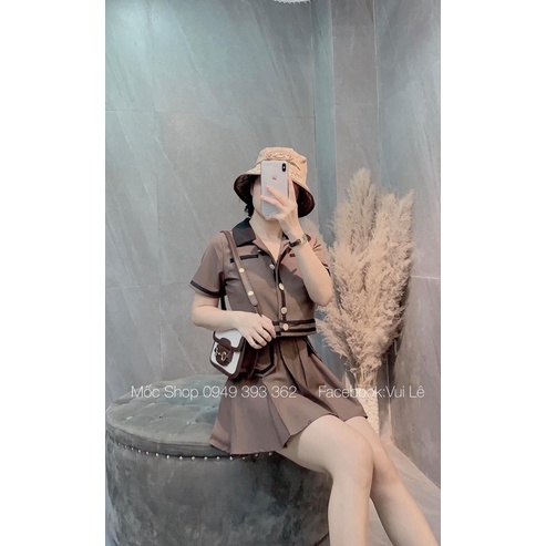 SET NÂU VIỀN ĐEN KÈM ẢNH TỰ CHỤP | BigBuy360 - bigbuy360.vn