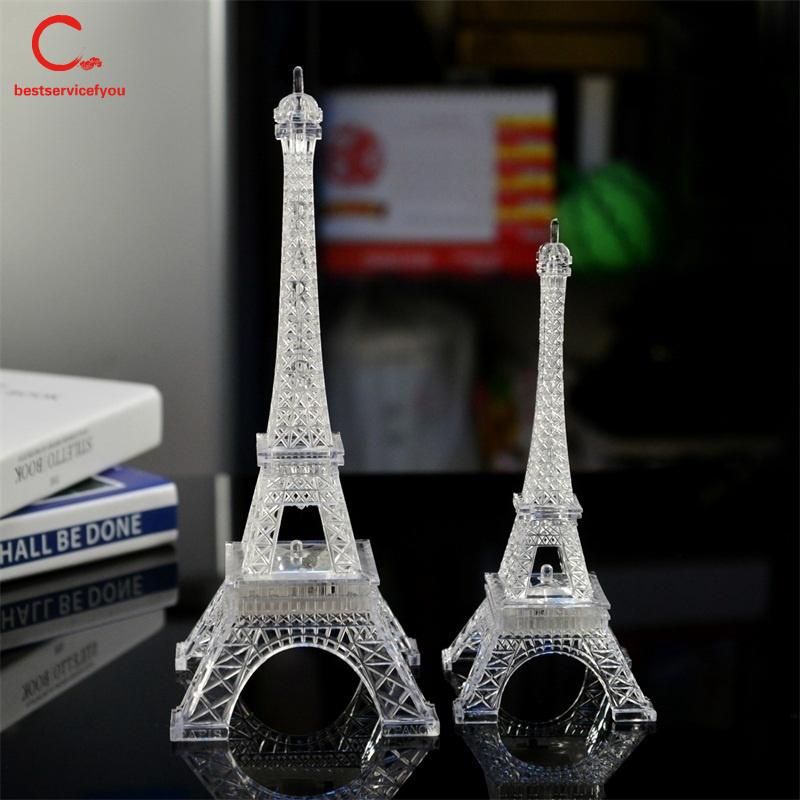 Đèn ngủ hình tháp Eiffel thay đổi màu lãng mạn