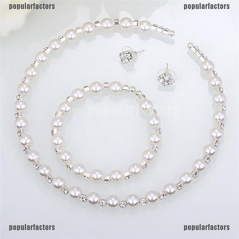 Bộ Ngọc Trai Giả Sang Trọng Và Sang Trọng