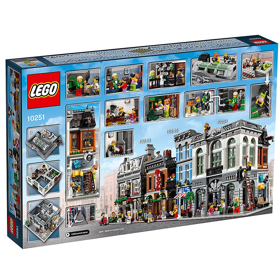 Lego Creator 10251 - Brick Bank - Ngân Hàng Thành Phố