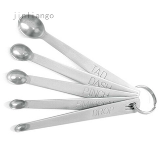 Bộ Muỗng Đo Lường Mini Bằng Thép Không Gỉ Mới