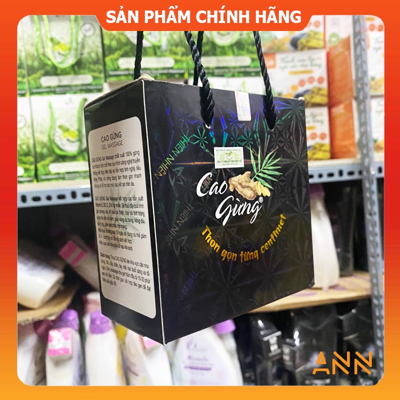 [Chính hãng] Cao gừng tan mỡ bụng Thiên Nhiên Việt Tặng kèm 1 nịt bụng