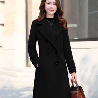 Áo khoác dạ dáng dài cao cấp đủ size 👍