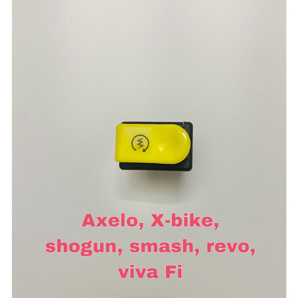 Nút công tắc còi, đề, đèn, xi nhan, pha/cos Suzuki Axelo, Impulse, X-Bike, Revo, Smash, Viva Fi