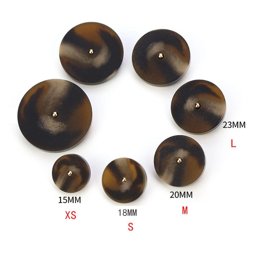 YIYU Nút Áo Khoác Cardigan Tay Cầm Kim Loại Nhiều Kích Cỡ DIY