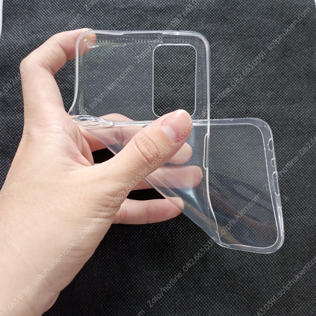 Ốp lưng Oppo A76, Oppo A36, Realme 9i loại dẻo trong suốt, loại chống sốc bảo vệ camera