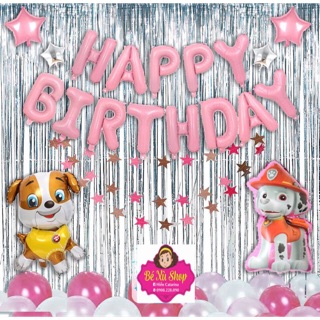 Bóng sinh nhật cho bé gái tuổi Cún