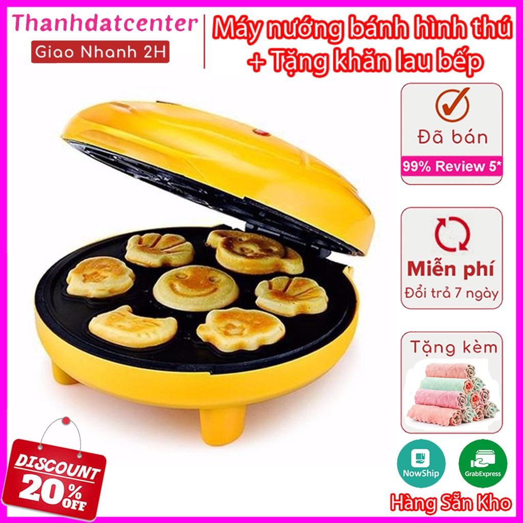 Máy nướng bánh hình thú Magic bulit [BẢO HÀNH 12 THÁNG]