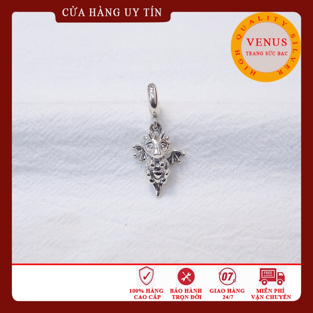 [Charm bạc 925 cao cấp] Charm treo hình con vật- Mã sản phẩm VENUST5