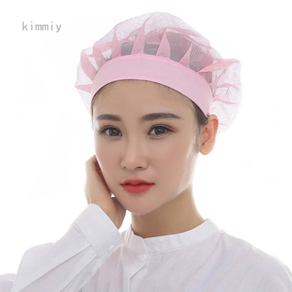 Mũ Đầu Bếp Phối Lưới Thoáng Khí 2 Kiểu Có Thể Tái Sử Dụng