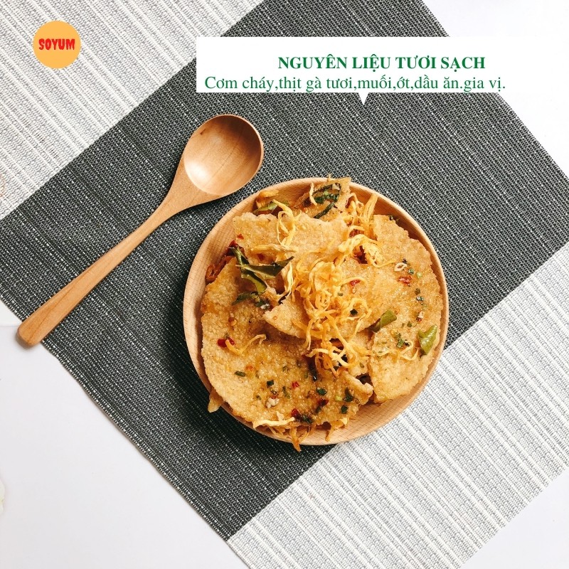 Cơm cháy lắc khô gà 150g đồ ăn vặt Soyum | BigBuy360 - bigbuy360.vn