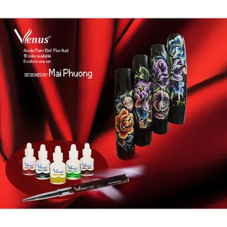 CỌ VẼ MÓNG 2 Đầu VENUS Usa