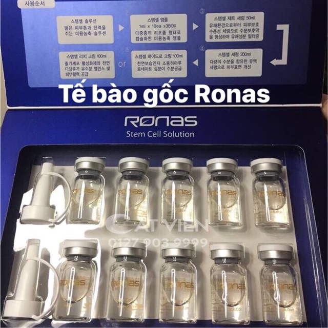 TẾ BÀO GỐC Ronas_Stem_Cell Solution – Hàn Quốc
