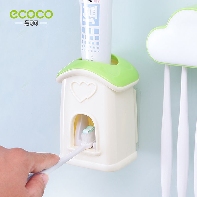 Dụng Cụ Nặn Kem Đánh Răng Tự Động 6/23cc Không Cần Đục Lỗ Kiểu Dáng Hoạt Hình Dễ Thương Cho Bé
