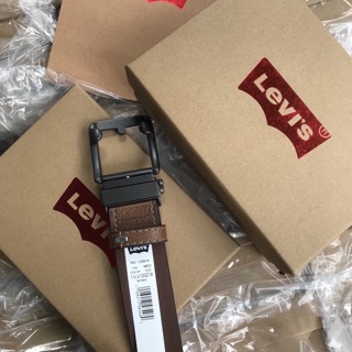 Nịt LEVIS nam tăng đưa da thật bản 3.5 cm