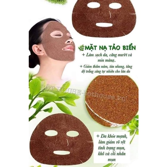 Mặt Nạ Mầm Tảo Biển - Bịch 50 Miếng
