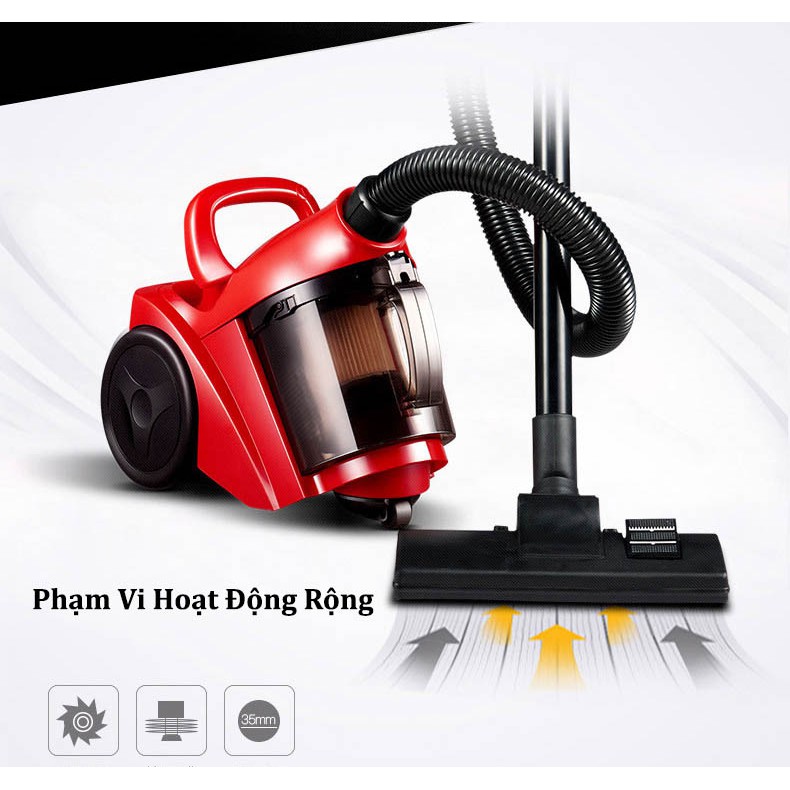 Máy hút bụi gia đình đa năng công suất lớn 1000w thiết kế gọn nhẹ hút được mọi thứ, ngóc ngách trong gia đình của bạn