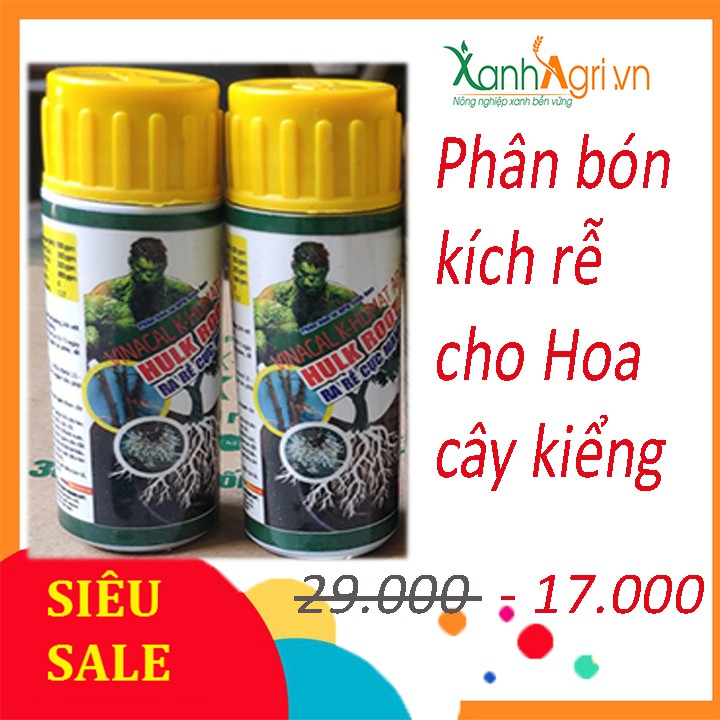 PHÂN KÍCH RỄ HULK ROOT CHO HOA VÀ CÂY CẢNH