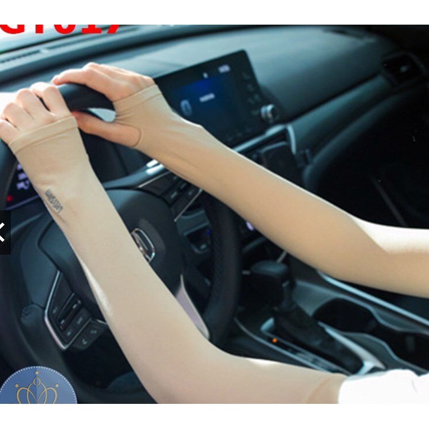 { Chính Hãng } Găng Tay Chống Nắng Xỏ Ngón Let's Slim đủ màu Dày Dặn Ngăn Tia UV (1 đôi)