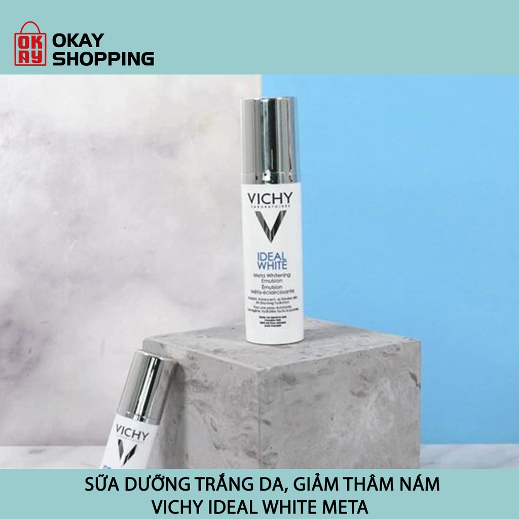 Sữa dưỡng trắng da, giảm thâm nám Vichy Ideal White Meta Whitening Emulsion 50ml | BigBuy360 - bigbuy360.vn