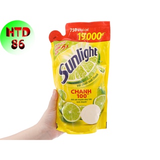 Nước rửa chén sunlight chanh túi 750g