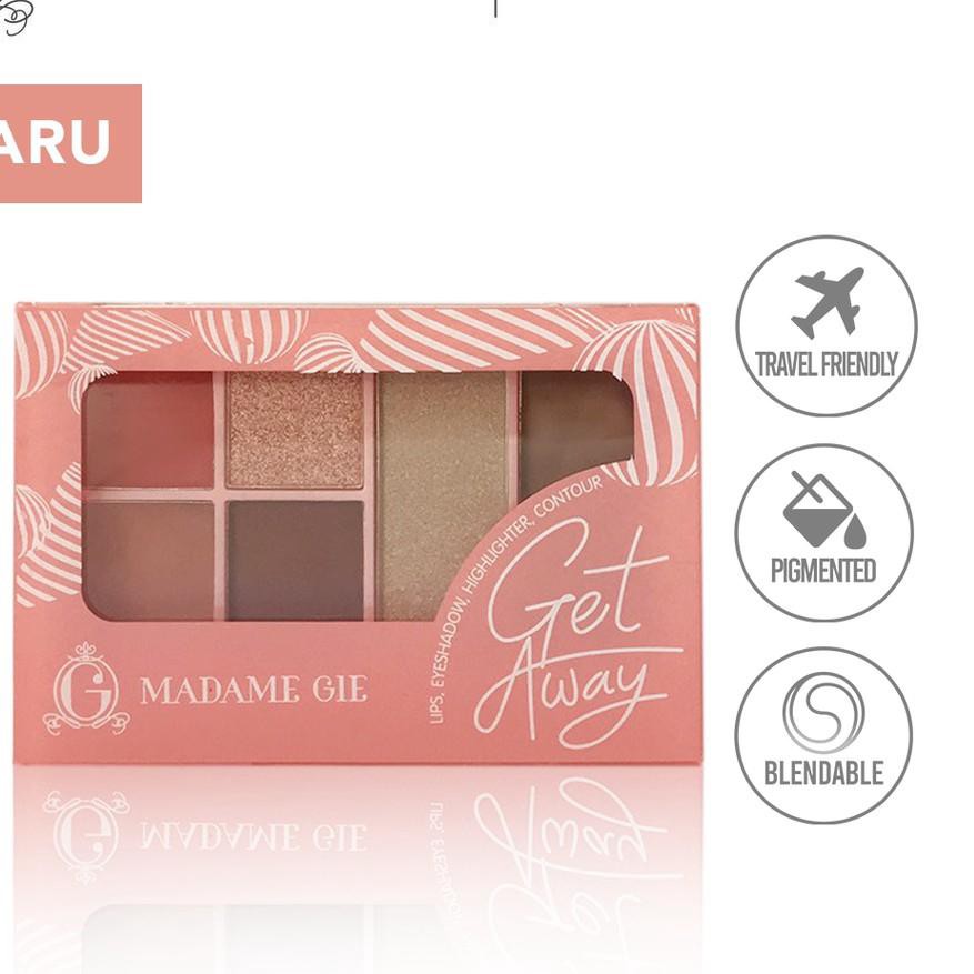 (Hàng Mới Về) Bộ Mỹ Phẩm Trang Điểm Mặt Madame Gie Get Away | BigBuy360 - bigbuy360.vn