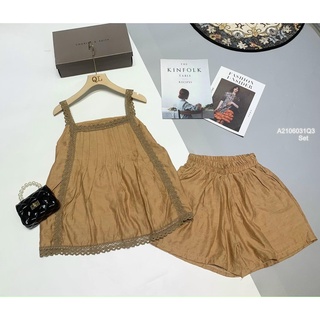 Set đũi áo 2 dây ren+ quần short!