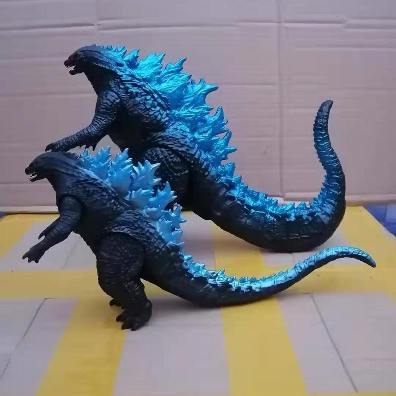 Godzilla King Kong Three Headed Dragon Reptile Biolandi Quái vật đười ươi Khủng long Nhân vật Mô hình Đồ chơi