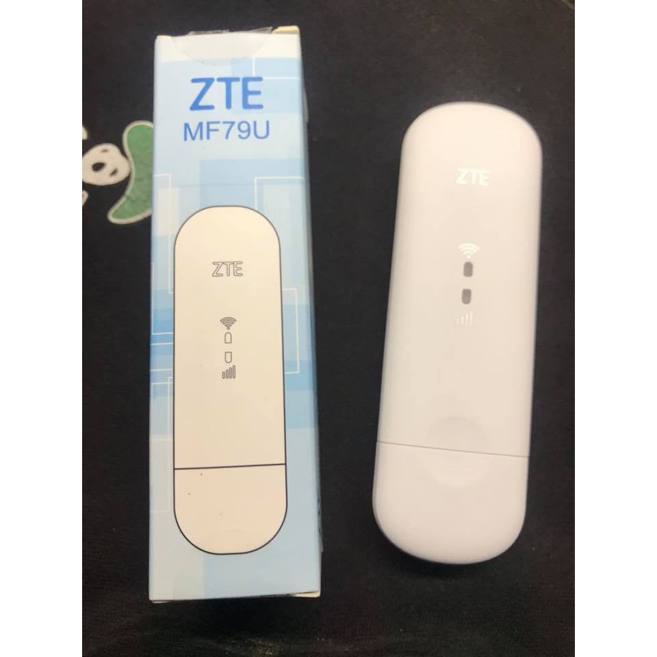 USB Phát WiFi 3G/4G ZTE MF79 đen Tốc Độ 150Mbps. Hỗ Trợ 10 Kết Nối