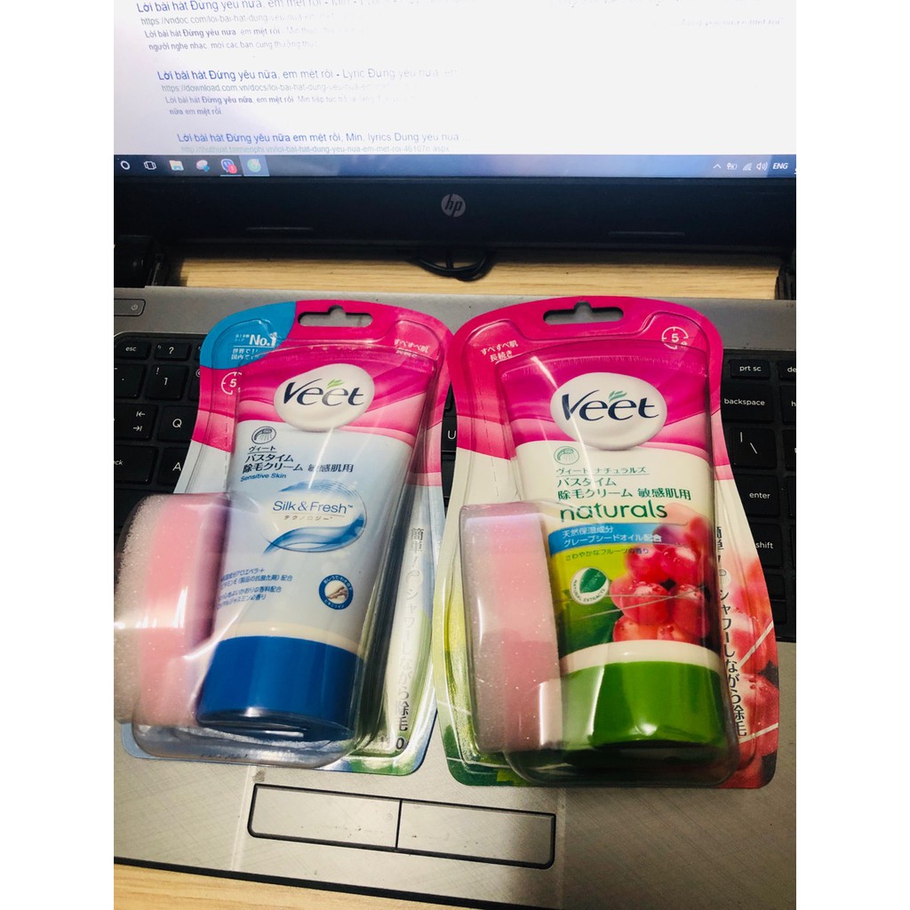 [Ảnh Thật Có Bill- Hàng Auth]KEM TẨY LÔNG VEET NỘI ĐỊA NHẬT BẢN | BigBuy360 - bigbuy360.vn