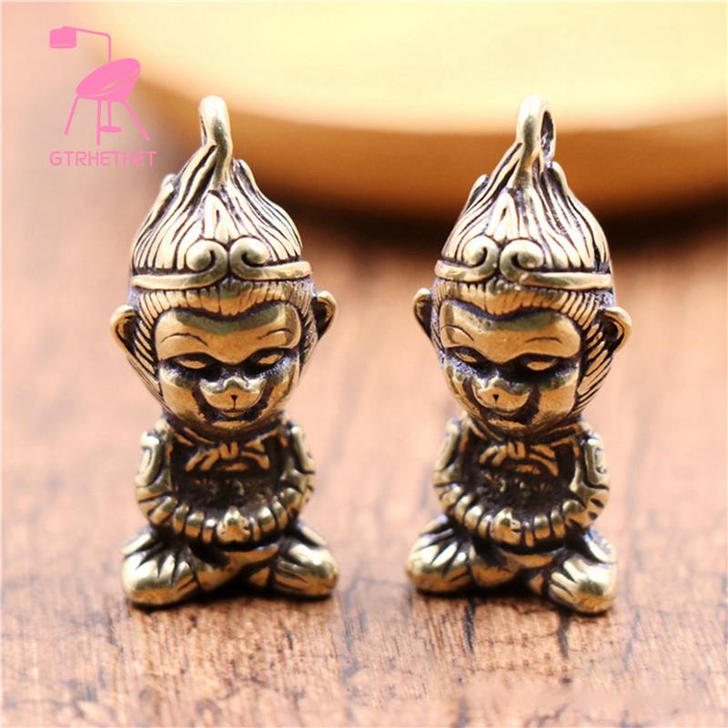 Tượng Tôn Ngộ Không trang trí bể cá/ nội thất xe hơi bằng đồng