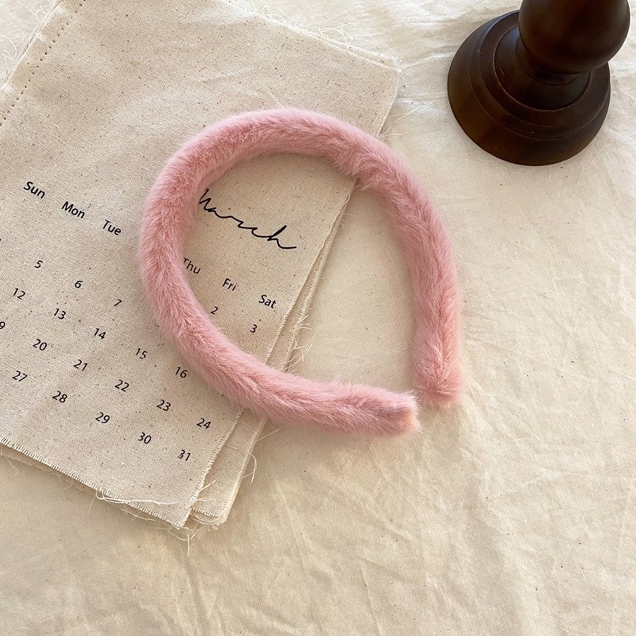 Cài Tóc Vải Cotton Mềm Mỏng Màu Kẹo Ngọt Đơn Giản Phong Cách Hàn Quốc Cho Nữ