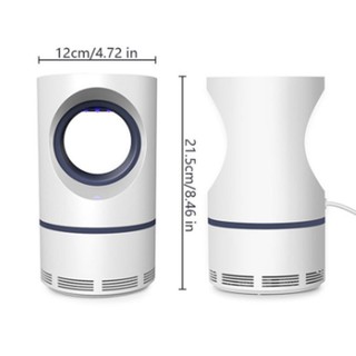 Đèn Bắt Muỗi Hình Trụ Cổng USB, Kiểu Dáng Siêu Đẹp, Máy Bắt Muỗi Thông Minh Có Đèn Led