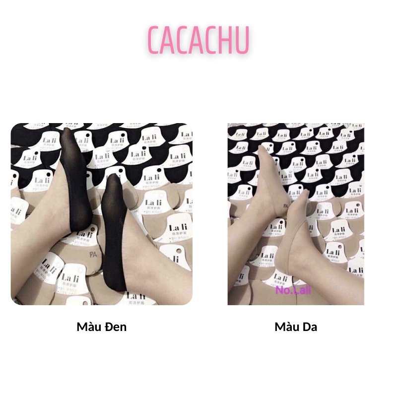 Tất hài nữ Lali hàn quốc siêu dai chống tuột CACACHU L02, Vớ lười nữ siêu mềm mỏng dễ thương co giãn tốt 1 Đôi