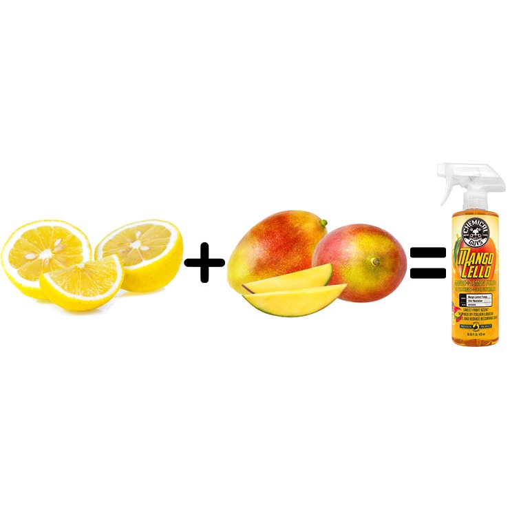 NƯỚC HOA Ô TÔ - KHỬ MÙI nội thất ô tô hương XOÀI thương hiệu CHEMICAL GUYS MANGO CELLO  - 473 ml