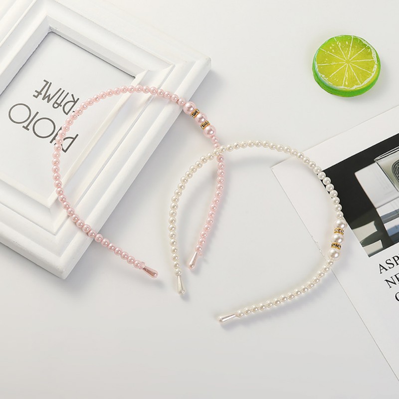 Cài tóc đính ngọc trai giả dễ thương dành cho bé gái