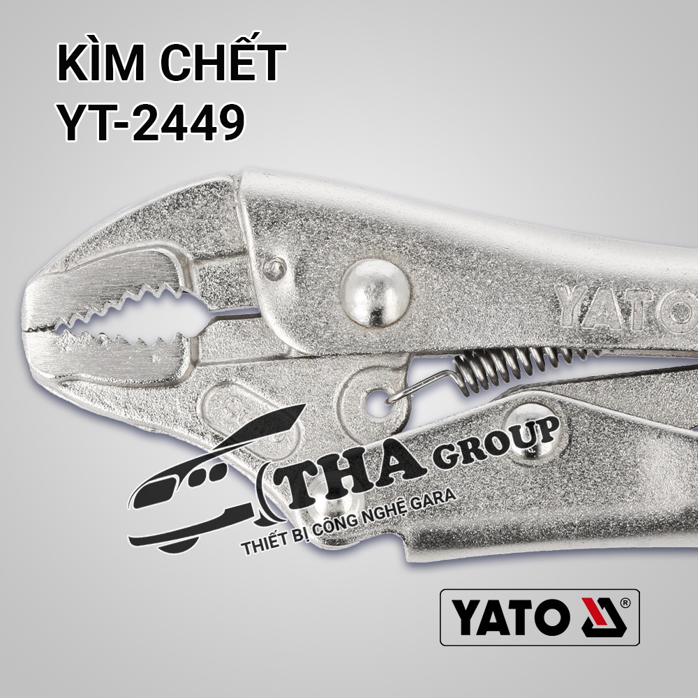 KÌM CHẾT 5&quot; 125MM YATO YT-2449/2450/2451