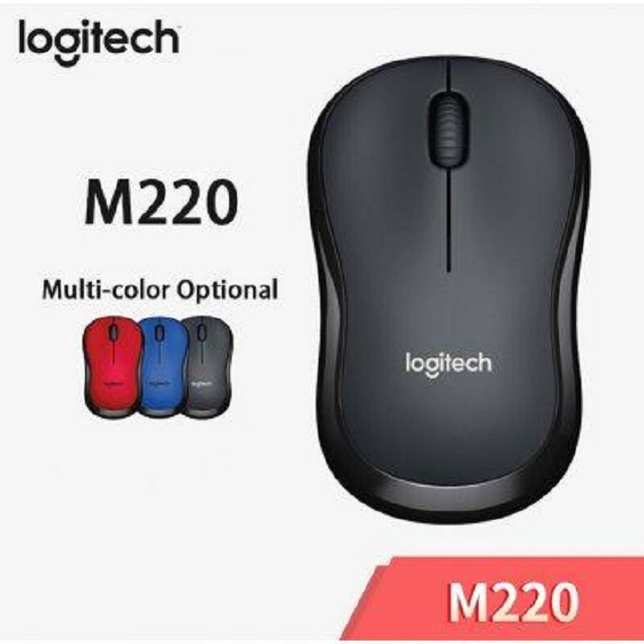 Chuột bluetooth - Chuột không dây logitech m220 - Chuột giảm tiếng ồn cực tốt