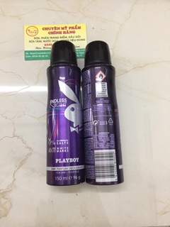 Xịt thơm PLAYBOY mùi Endless Night cho nữ